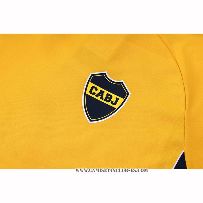 Chandal del Boca Juniors 25-26 Manga Corta Amarillo - Pantalon Corto